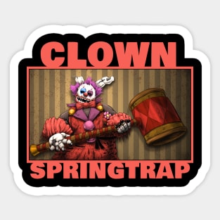 FNAF Clown Springtrap Sticker